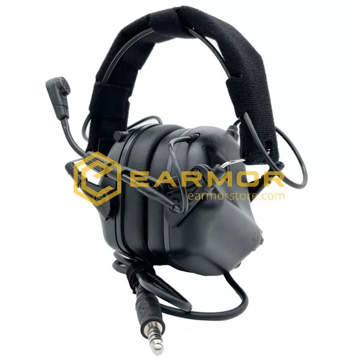 Earmor - M32 Taktisches Kommunikations Headset Schwarz