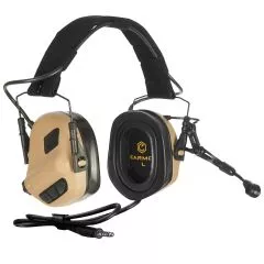 EARMOR - M32 PLUS Taktisches Headset & Schießsport-Gehörschutz Tan-M32-TN-PLUS-EU