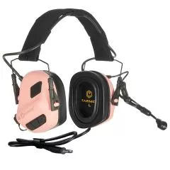 EARMOR - M32 PLUS M32 PLUS Taktisches Headset & Schießsport-Gehörschutz Rosa-M32-PN-PLUS-EU
