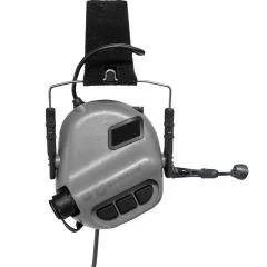 Earmor - M32 Tactical Kommunikations Headset Grau-M32-GY-EU